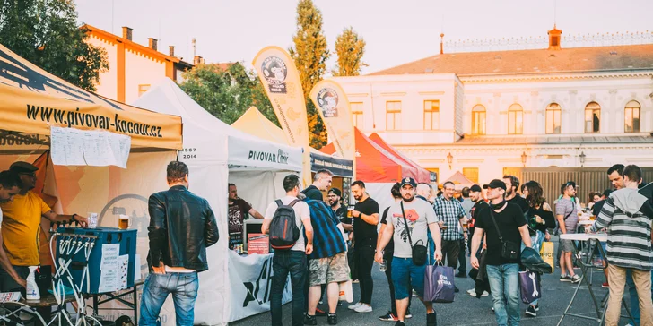 Degustační výbava a tombolenka na Nomad Beer Festival, který se koná 9. a 10. září 2022
