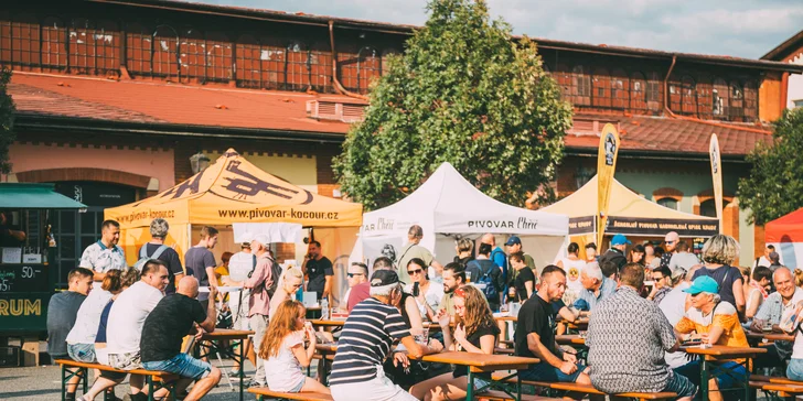 Degustační výbava a tombolenka na Nomad Beer Festival, který se koná 9. a 10. září 2022