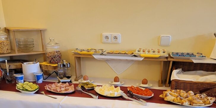 Pobyt v Praze: penzion 30 minut od centra, snídaně formou bufetu