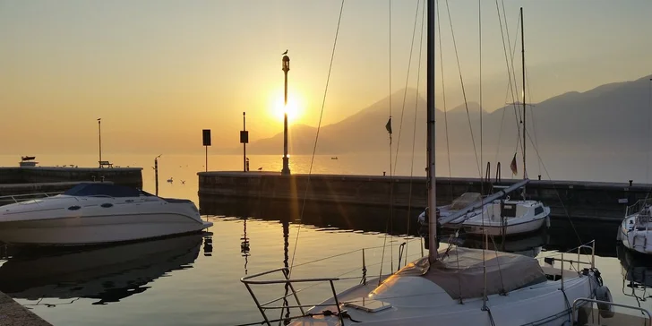 Lago di Garda na dosah ruky: romantický pobyt v italských Alpách s polopenzí pro dva