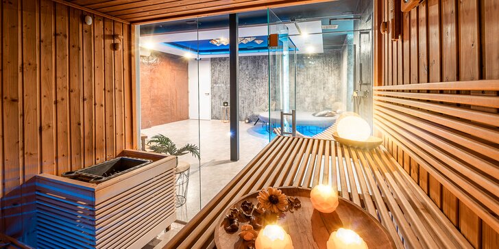 Až 120 minut v privátním wellness s vířivkou a finskou saunou pro 2 osoby