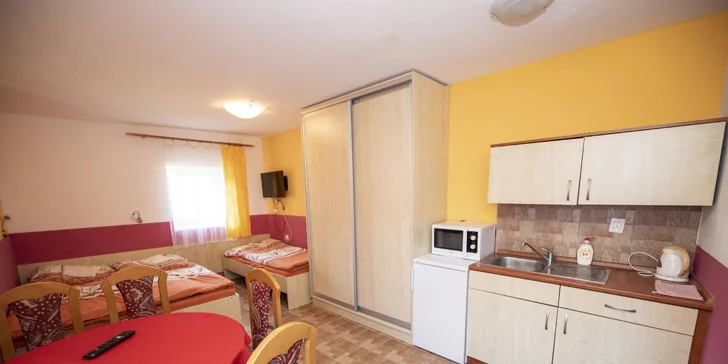 Jihočeský penzion mezi Českým Krumlovem a Třeboní: apartmány s možnosti snídaní