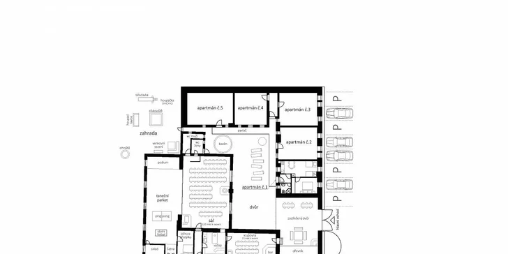 Jihočeský penzion mezi Českým Krumlovem a Třeboní: apartmány s možnosti snídaní
