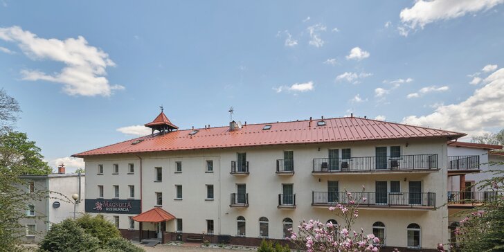 Lázeňské město v polských Jizerkách: hotel s polopenzí, neomezený wellness, 2 děti zdarma