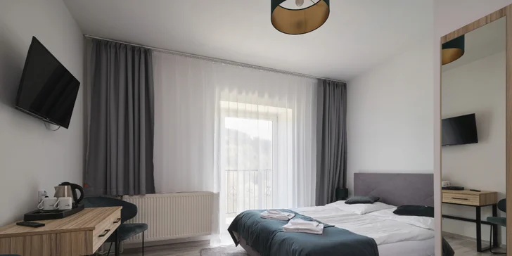 Lázeňské město v polských Jizerkách: hotel s polopenzí, neomezený wellness, akce 2 děti zdarma