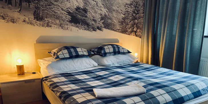 Krásný horský apartmán v Harrachově až pro 10 osob