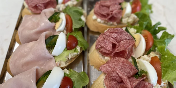 Oslňte návštěvu skvělým pohoštěním: 10 chlebíčků z Cukrárny Lilly