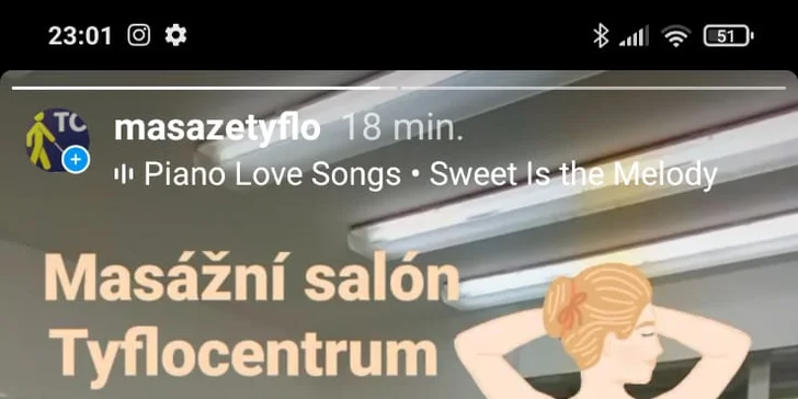 Masérský sociální podnik: relaxační masáž zad a obličeje pro 1 osobu