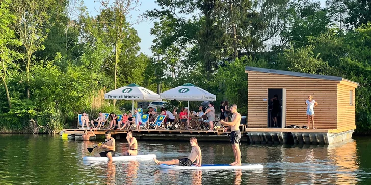 Vodní hrátky v Uhříněvsi: wakeboarding i paddleboard ve všední dny či o víkendu
