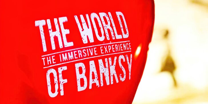 Vstupné na výstavu The World of Banksy pro děti i dospělé: více než 100 děl