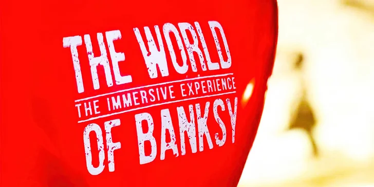 Vstupné na výstavu The World of Banksy pro děti i dospělé: více než 100 děl