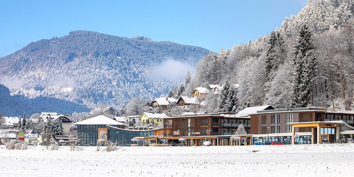 Zima či začátek jara v Gerlitzen Alpe: 4* hotel, polopenze a neomezené sauny, děti zdarma