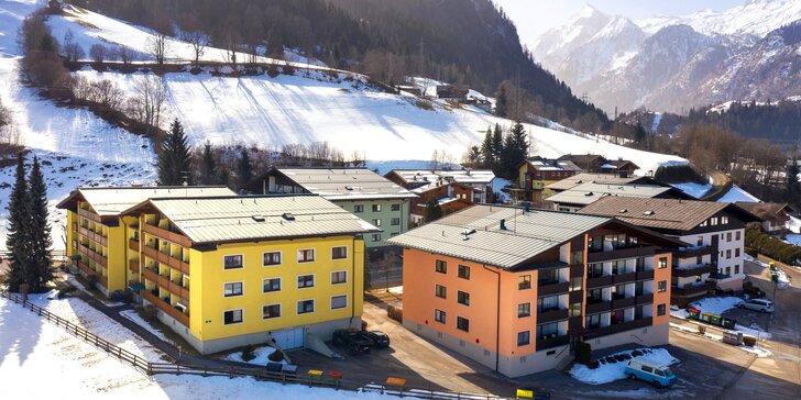 3* apartmány v Kaprunu u skiareálu Maiskogel-Kitzsteinhorn, sleva do wellness ráje Tauern Spa