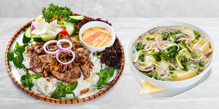 Asie na talíři: pochutnejte si na menu se závitky i vegetariánském jídle pro jednoho i pro dva