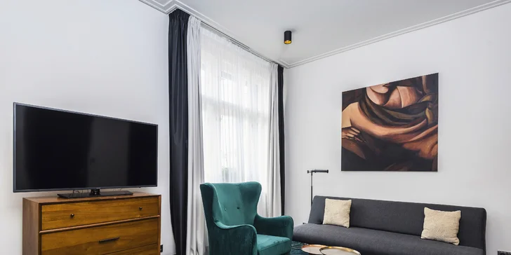 5* pobyt v historickém centru Prahy: krásné pokoje, privátní wellness i večeře u Karlova mostu