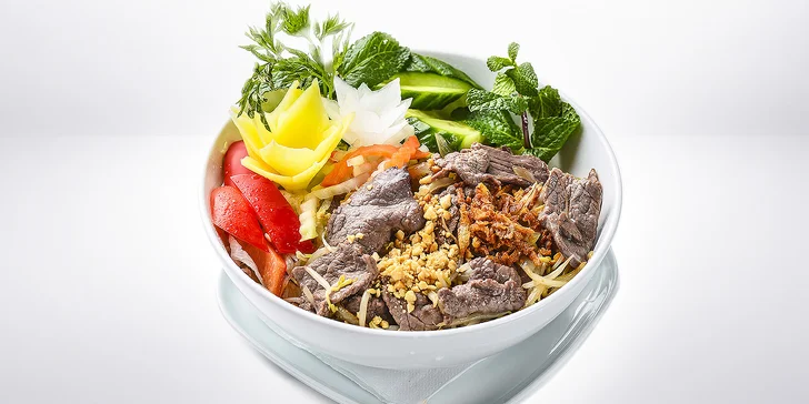Asie na talíři: pochutnejte si na menu se závitky i vegetariánském jídle pro jednoho i pro dva