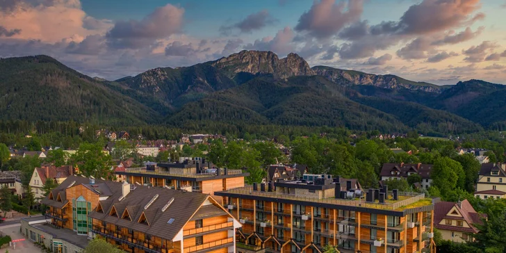 Za relaxací a výlety do polských Tater: 5* hotel v Zakopaném se snídaní a wellness