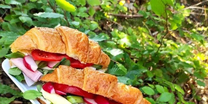 Ovocný pohár, chia pudink či obložená bageta nebo croissant, káva a limonáda pro 1 i 2 osoby