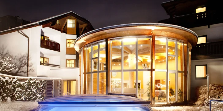 Zimní pobyt v Innsbrucku: polopenze, neomezený wellness a skiareál 5 minut od hotelu