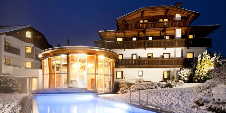 Zimní pobyt v Innsbrucku: polopenze, neomezený wellness a skiareál 5 minut od hotelu