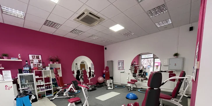 Balíček 1–10 vstupů do dámského fitness AURA Fit: vyzkoušejte betterbelly a betterlegs