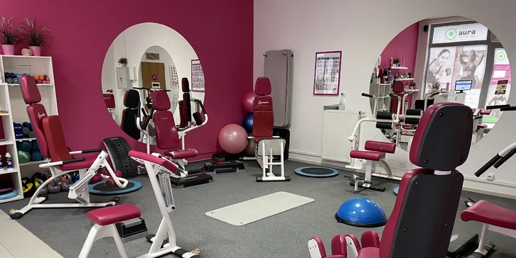 Balíček 1–10 vstupů do dámského fitness AURA Fit: vyzkoušejte betterbelly a betterlegs