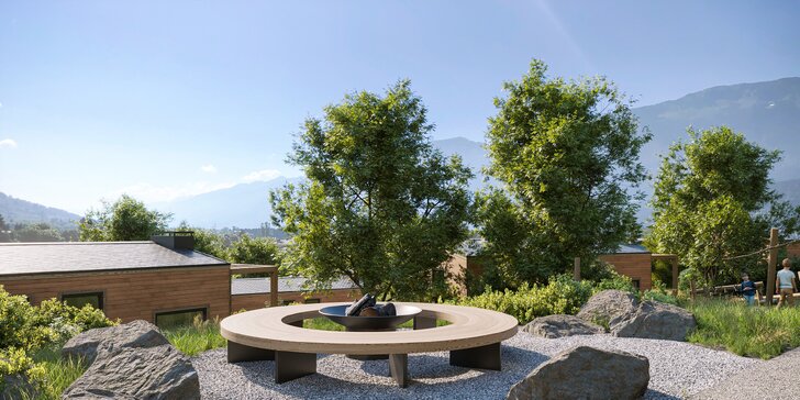 Glamping ve zbrusu novém resortu na jihu Rakouska: luxusní stan nebo tree house, vstupy do vodního světa