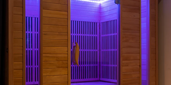 Privátní wellness Diamond pro 2 osoby: vířivka se slanou vodou, infrasauna i varianty s vínem