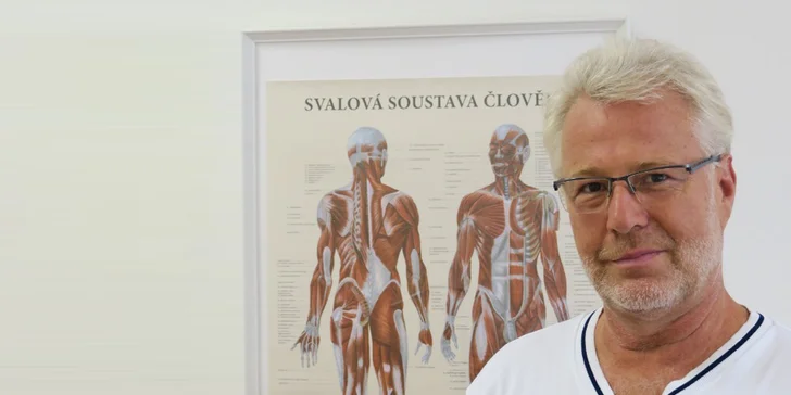 Terapie pohybového systému s podrobným vyšetřením svalů pro 1 osobu