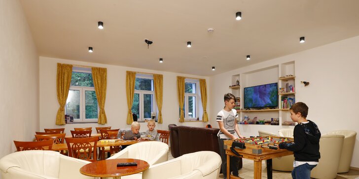 Plně vybavené apartmány až pro 7 osob pod Mariánskými schody v Jizerkách