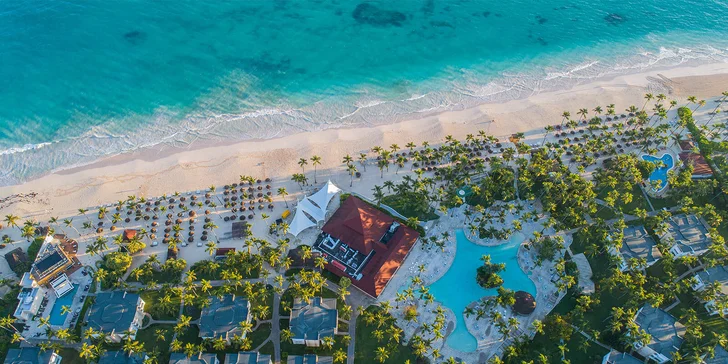 Až 14 nocí v Dominikáně: luxusní 5* resort na pláži, bazény, all inclusive, 10 restaurací i vyžití pro děti