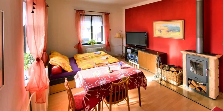 Pobyt na Šumavě ve vybaveném apartmánu s kuchyňkou až pro 6 osob