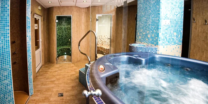 Noční relax: 2 nebo 3 hod. v privátním wellness pro 2–10 osob