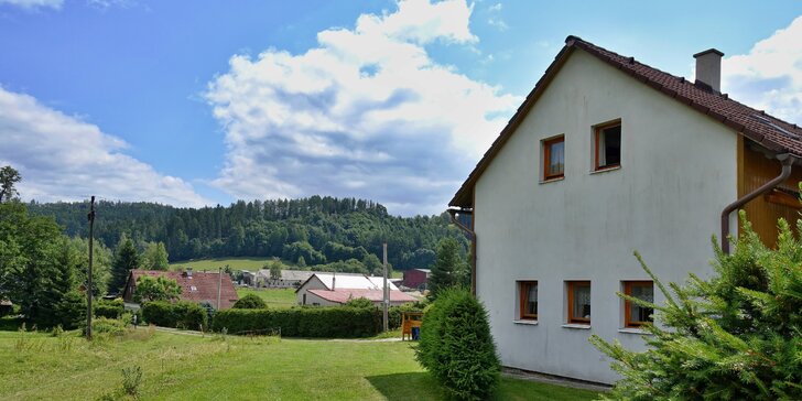 Pobyt v Adršpachu pro celou rodinu: apartmány na víkend i celý týden, až 4 osoby