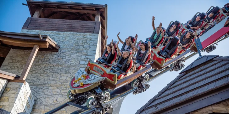 Celodenní vstup do polského zábavního parku Legendia se 40 super atrakcemi