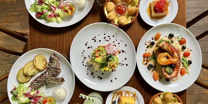 Luxusní brazilské 4chodové degu menu i s vínem Montaria či Chardonnay