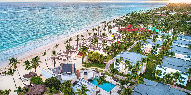 Až 14 nocí v Dominikáně: luxusní 5* resort na pláži, bazény, all inclusive, 10 restaurací i vyžití pro děti