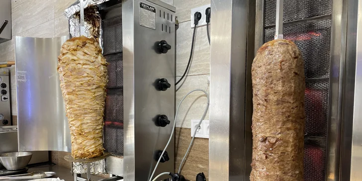 Kebab na Florenci s sebou: v tortille, pita chlebu nebo jako talíř