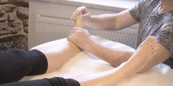 Úleva pro unavená chodidla: 60min. uvolnění při reflexní masáži plosek nohou