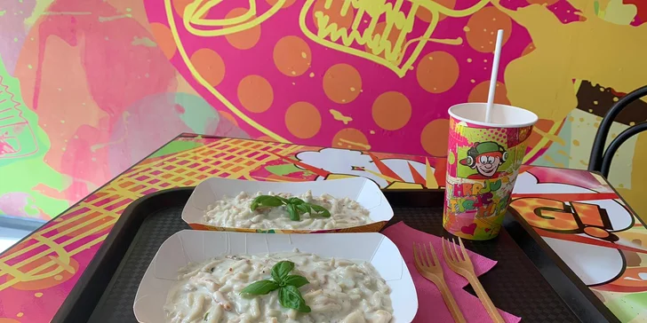 Špecle podle výběru z 5 druhů a bezedná Kofola pro 2 osoby