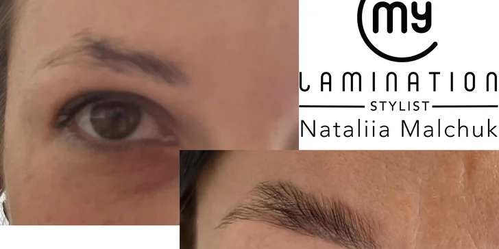 Krásné řasy i obočí: lash Lifting, laminace obočí vč. barvení nebo oboje