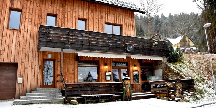 Apartmány v Harrachově: pobyt pro rodiny i partu až 8 přátel včetně polopenze