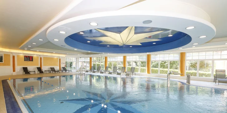 4* pobyt v centru Mariánských Lázní s polopenzí, wellness i procedurami