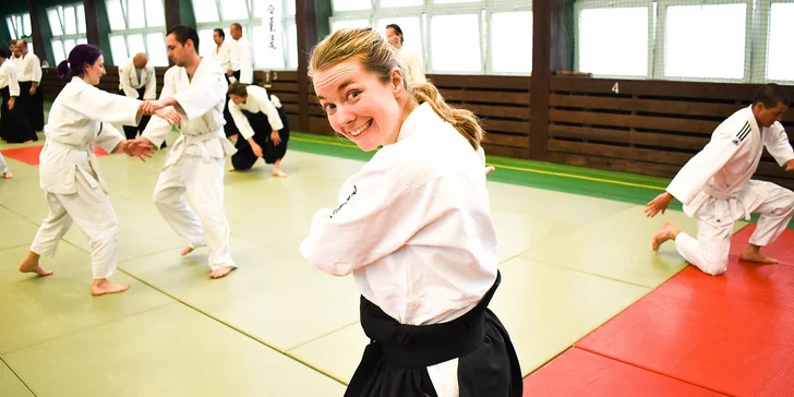 Japonské bojové umění Aikidó: přípravný 3měsíční či pololetní kurz