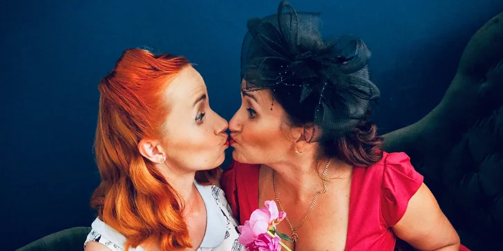 Zážitkový pin-up den s profesionály: přednáška, make-up a účes i focení