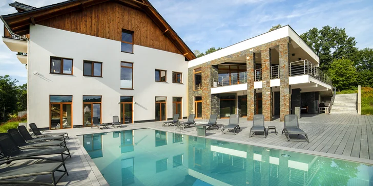 Ubytování na polské straně Jeseníků: snídaně i polopenze, neomezený wellness