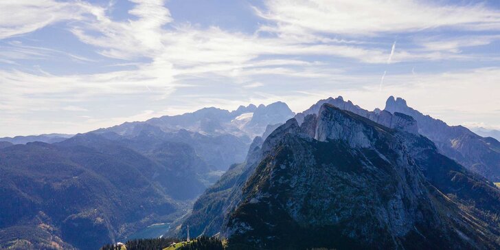 Dovolená v Alpách: moderní horský hotel COOEE alpin Dachstein se snídaní či polopenzí a saunami