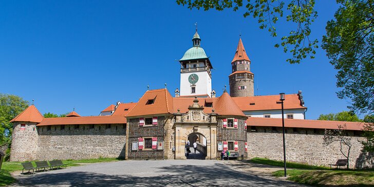 4* dovolená v historickém spa hotelu v centru Olomouce: snídaně i lahev vína