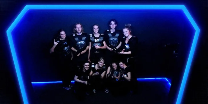 Laser Game v nejmodernější Laser Aréně v ČR na 2 hry po 15 minutách