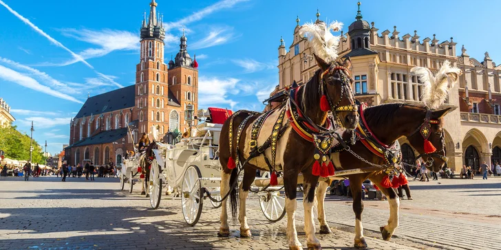 Poznávací zájezd do Osvětimi, Krakova i Schindlerovy továrny: doprava busem, noc v hotelu i snídaně